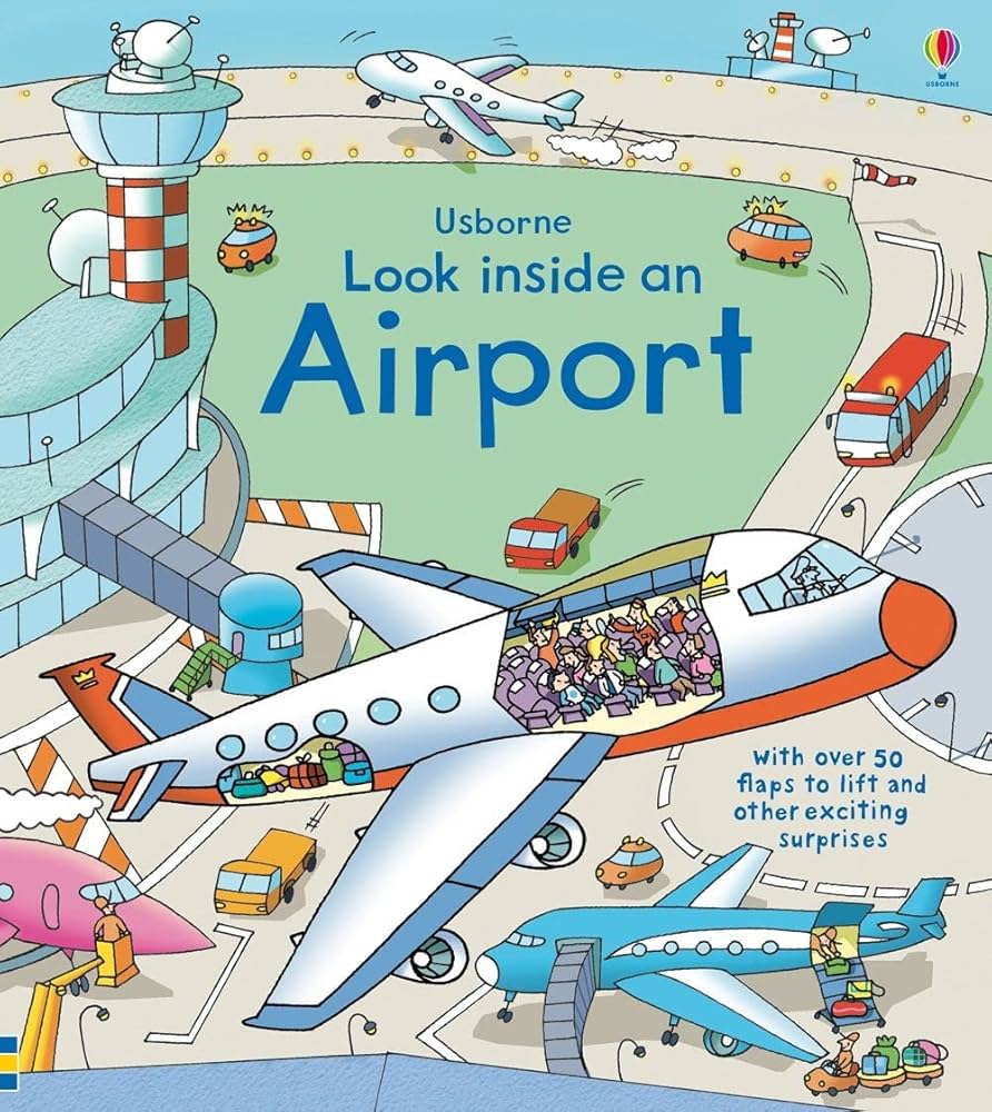 Usborne Lift-the-Flap: Look inside an Airport