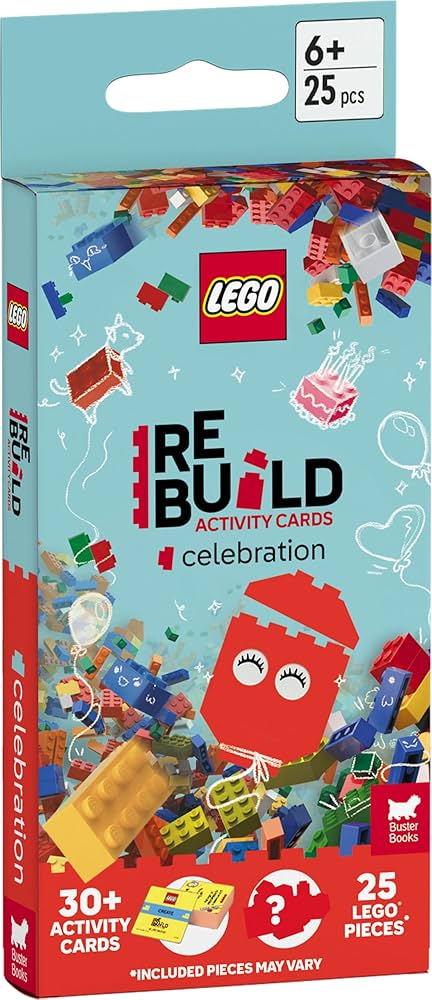 Lego: Re-Build Activity Cards Celebration