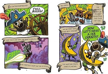 The First Cat In Space: & The Baby Pirates Revenge by Mac Barnett and Shawn Harris