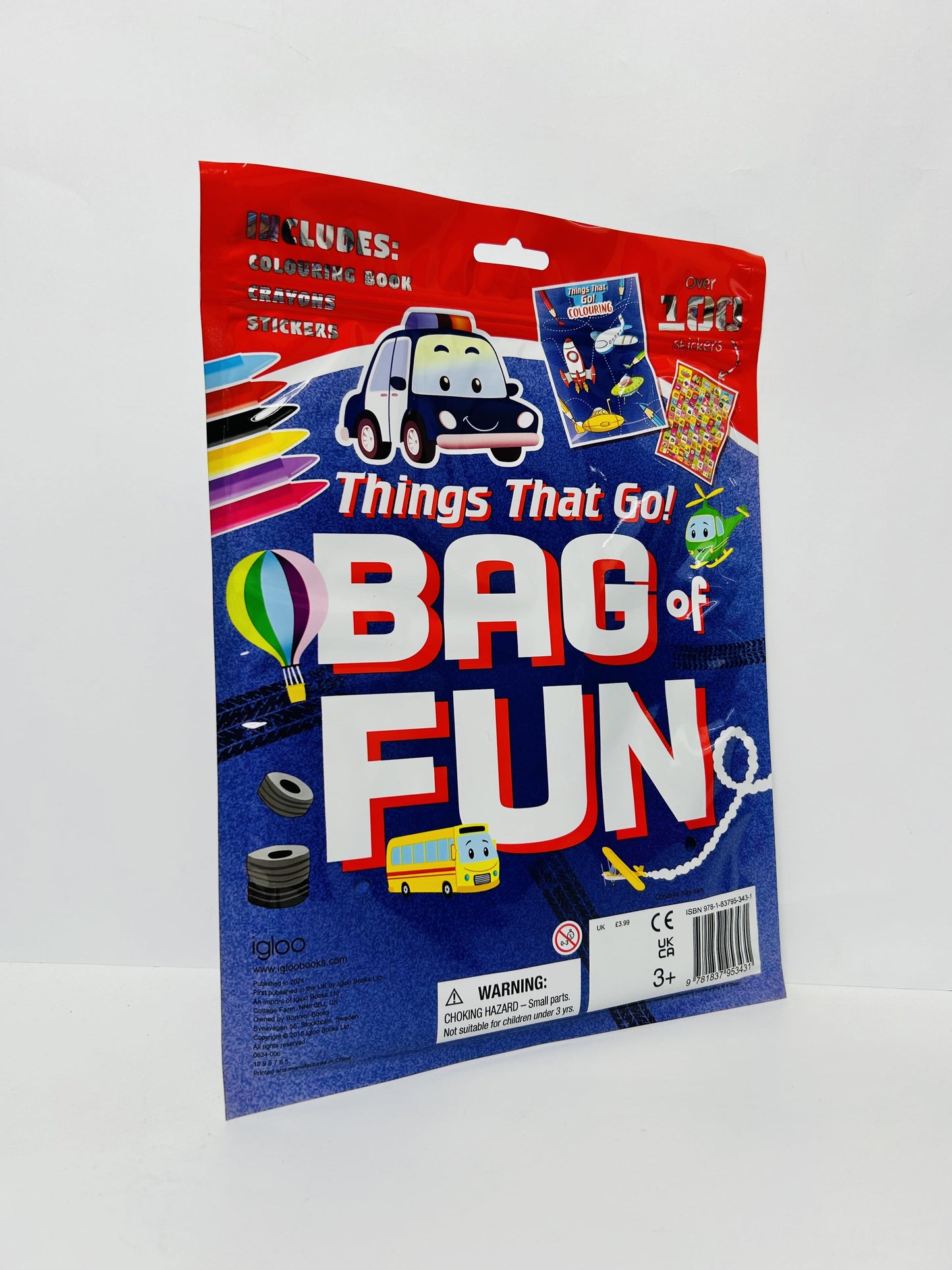 Igloo Books: Things That Go Activity Bag