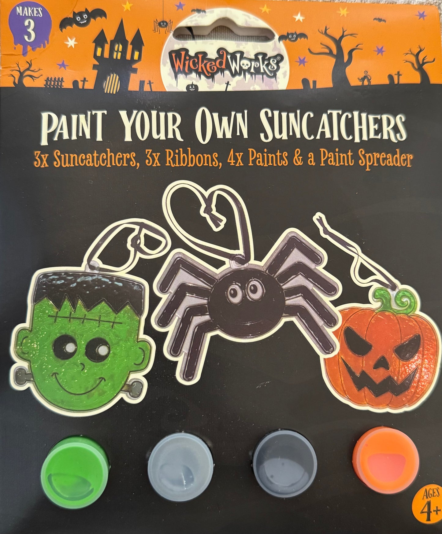 Halloween: Paint your own Suncatchers