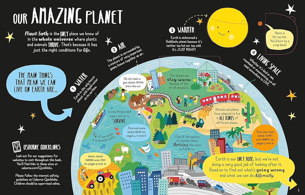 Usborne: Lift-the-flap Looking After Our planet