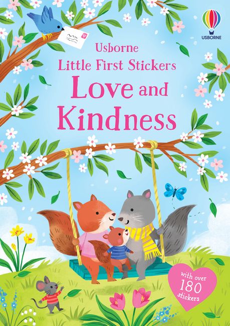 Usborne Little First Stickers: Love and Kindness