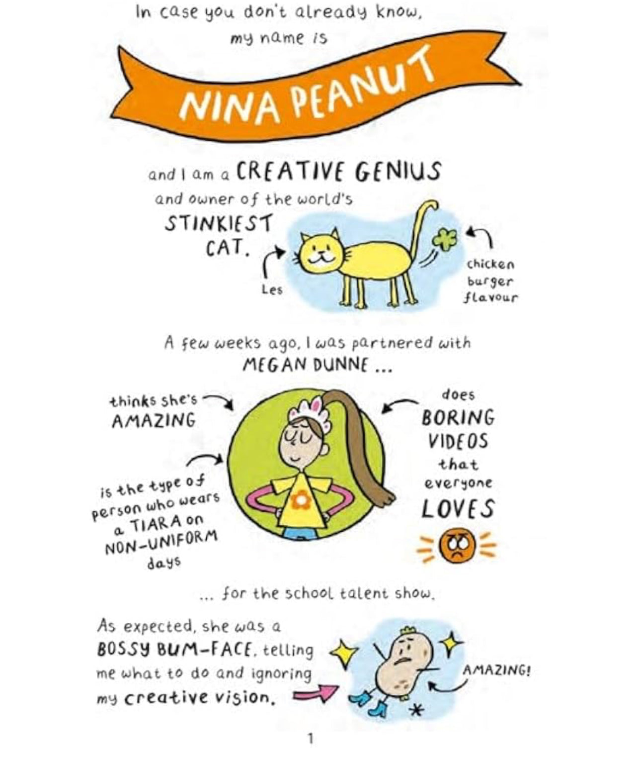 Nina Peanut: Mega Mystery Solver by Sarah Bowie