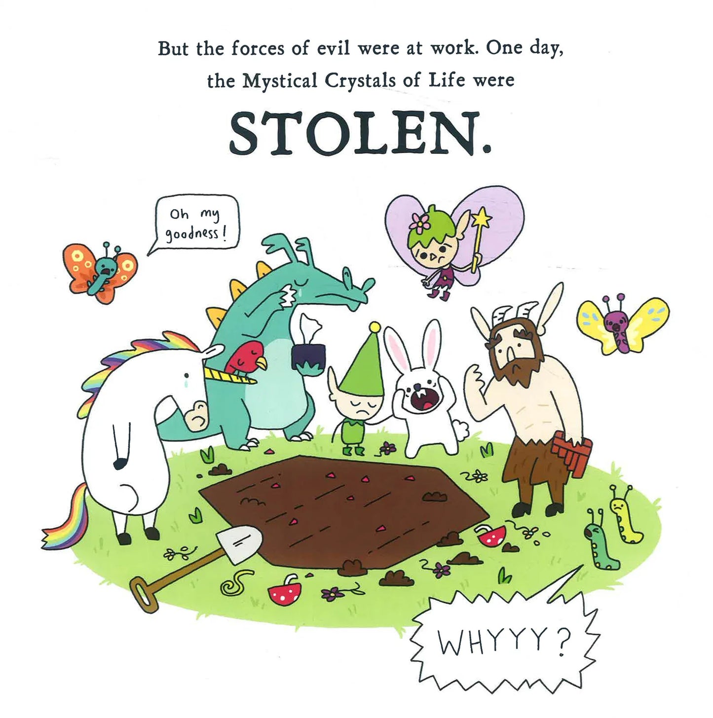 Super Happy Magic Forest and the portals of PANIC by Matty Long