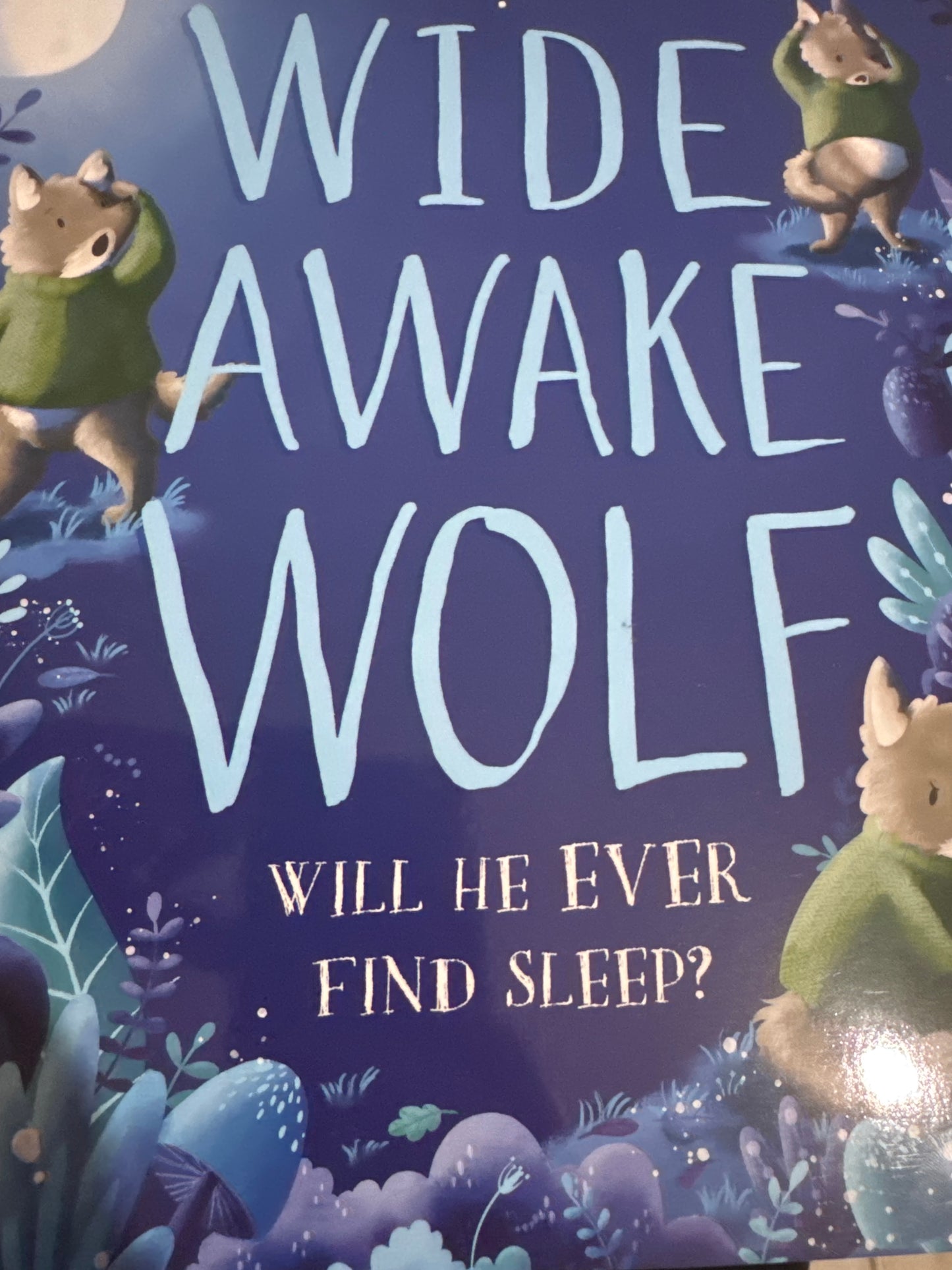 Wide Awake Wolf by Georgiana Deutsch