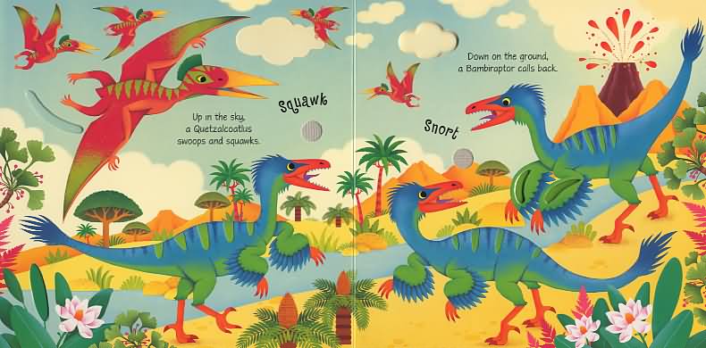 Usborne Sound Books: Dinosaur Sounds