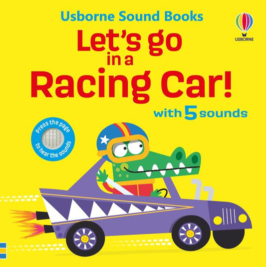 Usborne: Let’s go in a racing car!