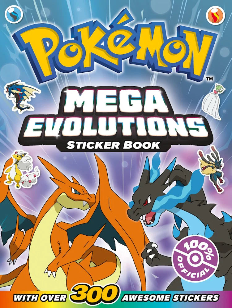 Pokémon: Mega Evolutions Sticker Book