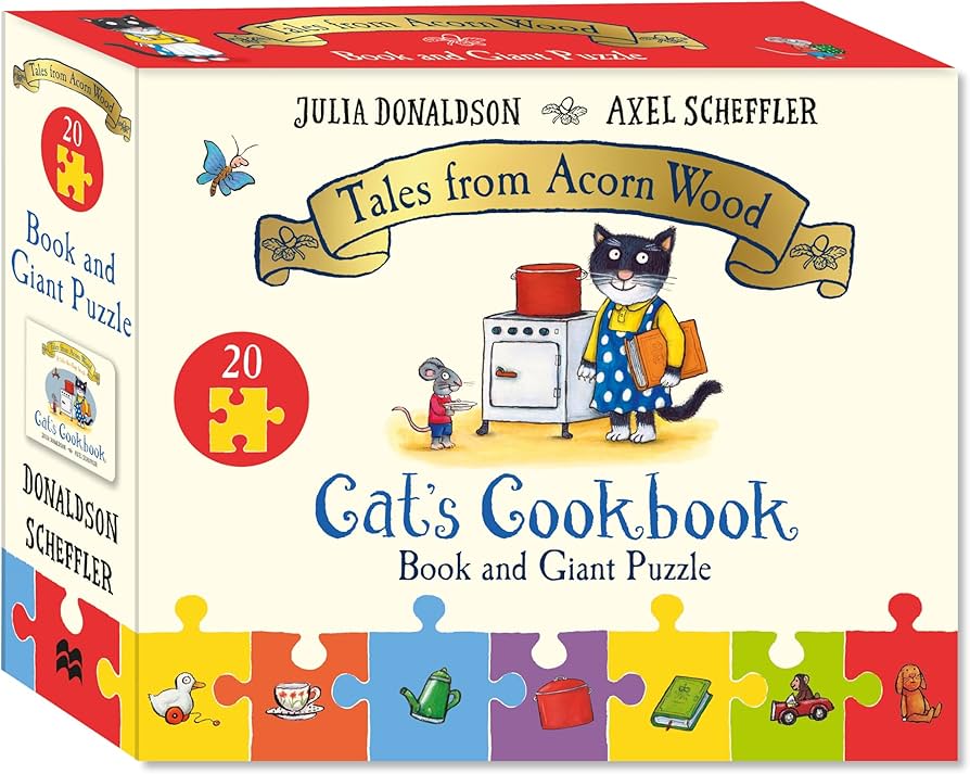 Cat’s Cookbook (Book and giant puzzle) Julia Donaldson & Axel Scheffler