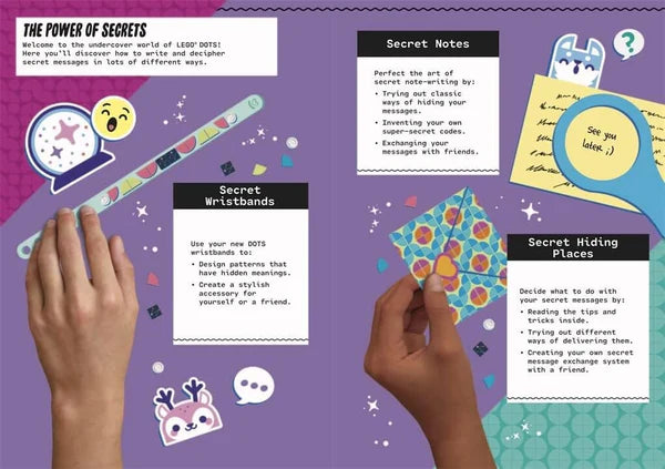 LEGO® DOTS®: Friends Code Together (with stickers, LEGO tiles and two wristbands)