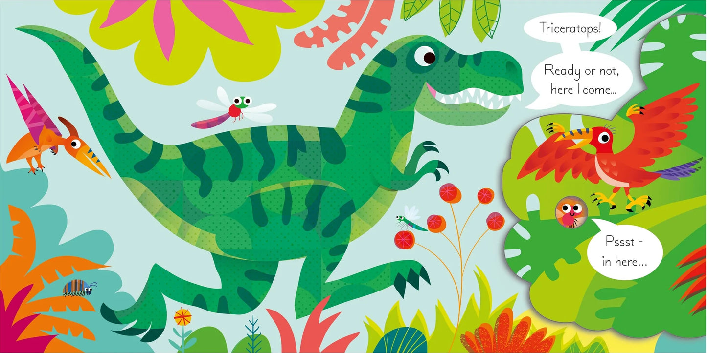 Usborne Lift-the-Flap: Play Hide & Seek with Dinosaurs