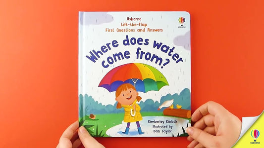 Usborne Lift-the-Flap: Where does water come from?
