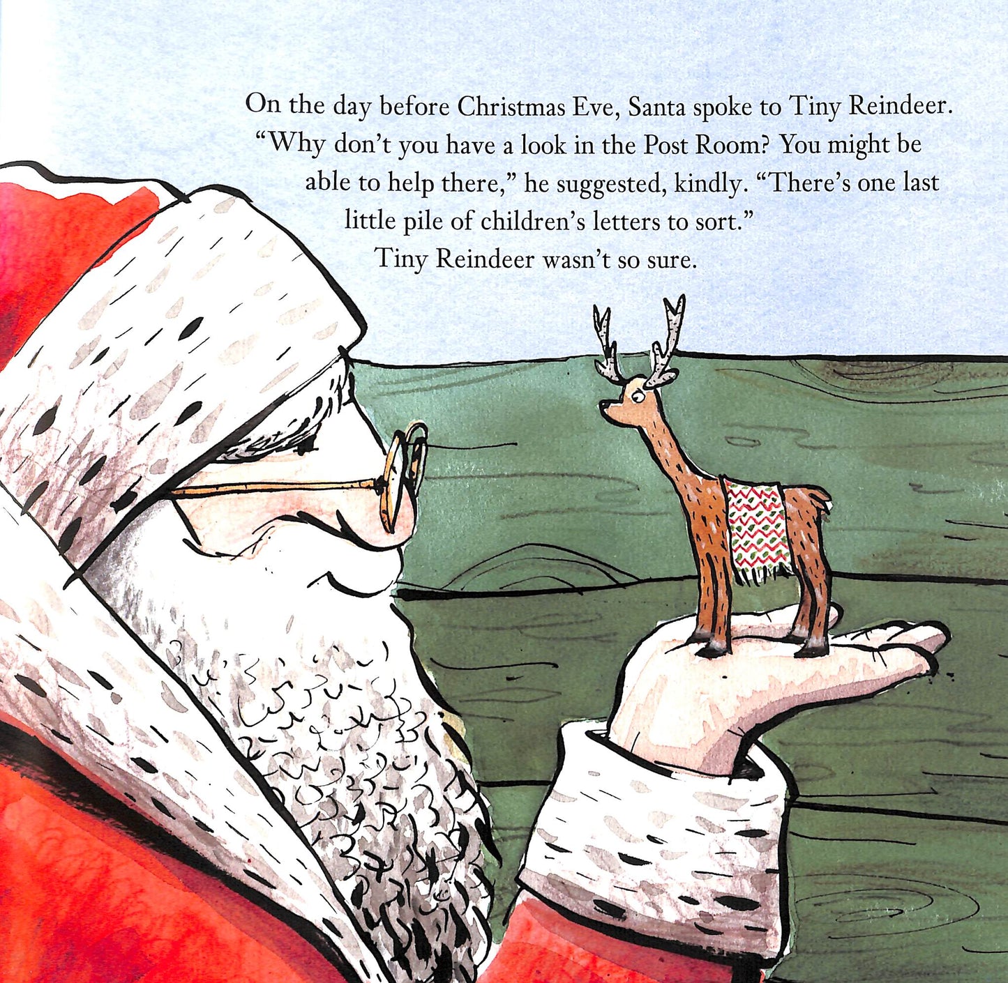 Tiny Reindeer by Chris Naylor-Ballesteros