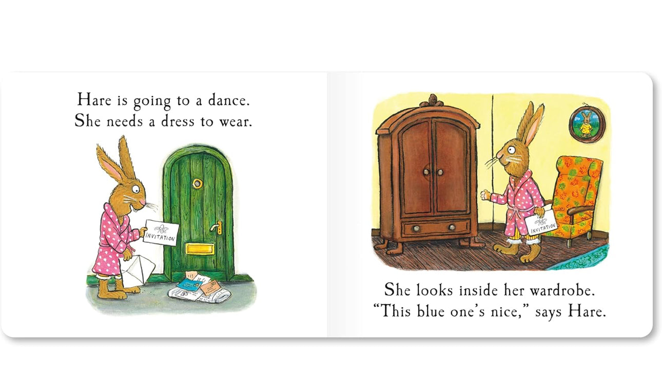 Tales From Acorn Wood: Hare’s New Dress by Julia Donaldson & Axel Scheffler