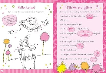 Dr. Seuss: The Lorax Activity Book