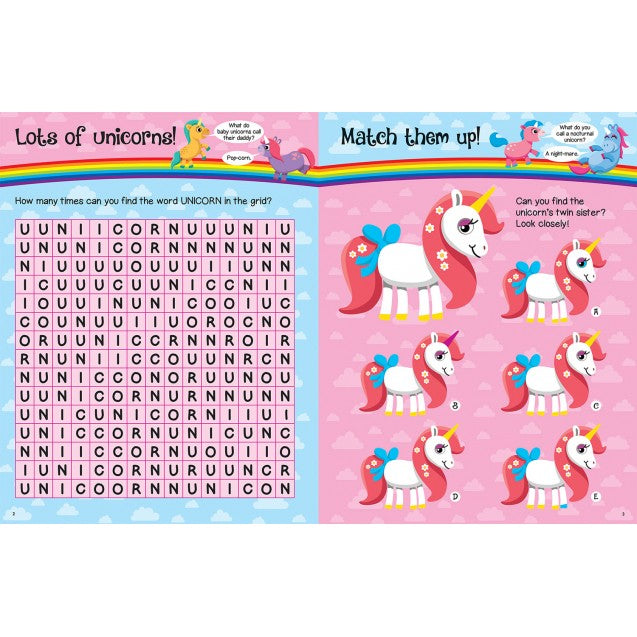 Unicorns: Sparkly Balloon Sticker Activity Book