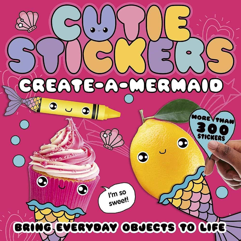 Cute Stickers: Create-A-Mermaid