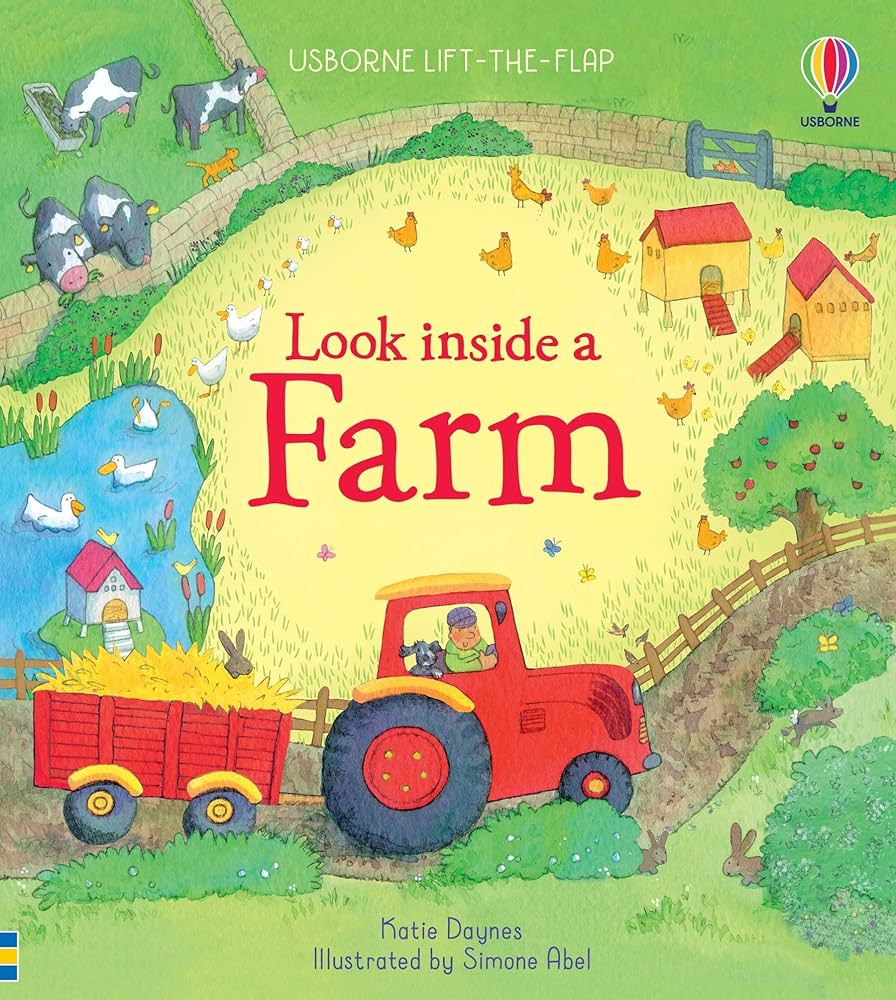 Usborne Lift-the-Flap: Look inside a Farm