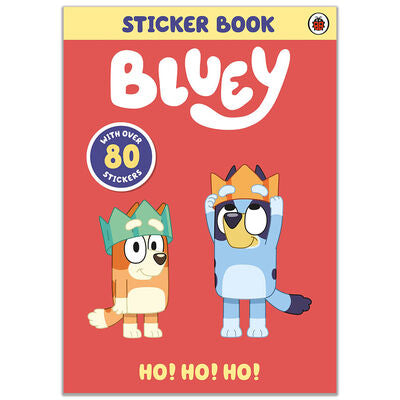 Bluey: Ho! Ho! Hi! Sticker Book