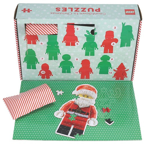 LEGO Countdown to Christmas Puzzles
12 Days of Minifigure Advent Puzzles
