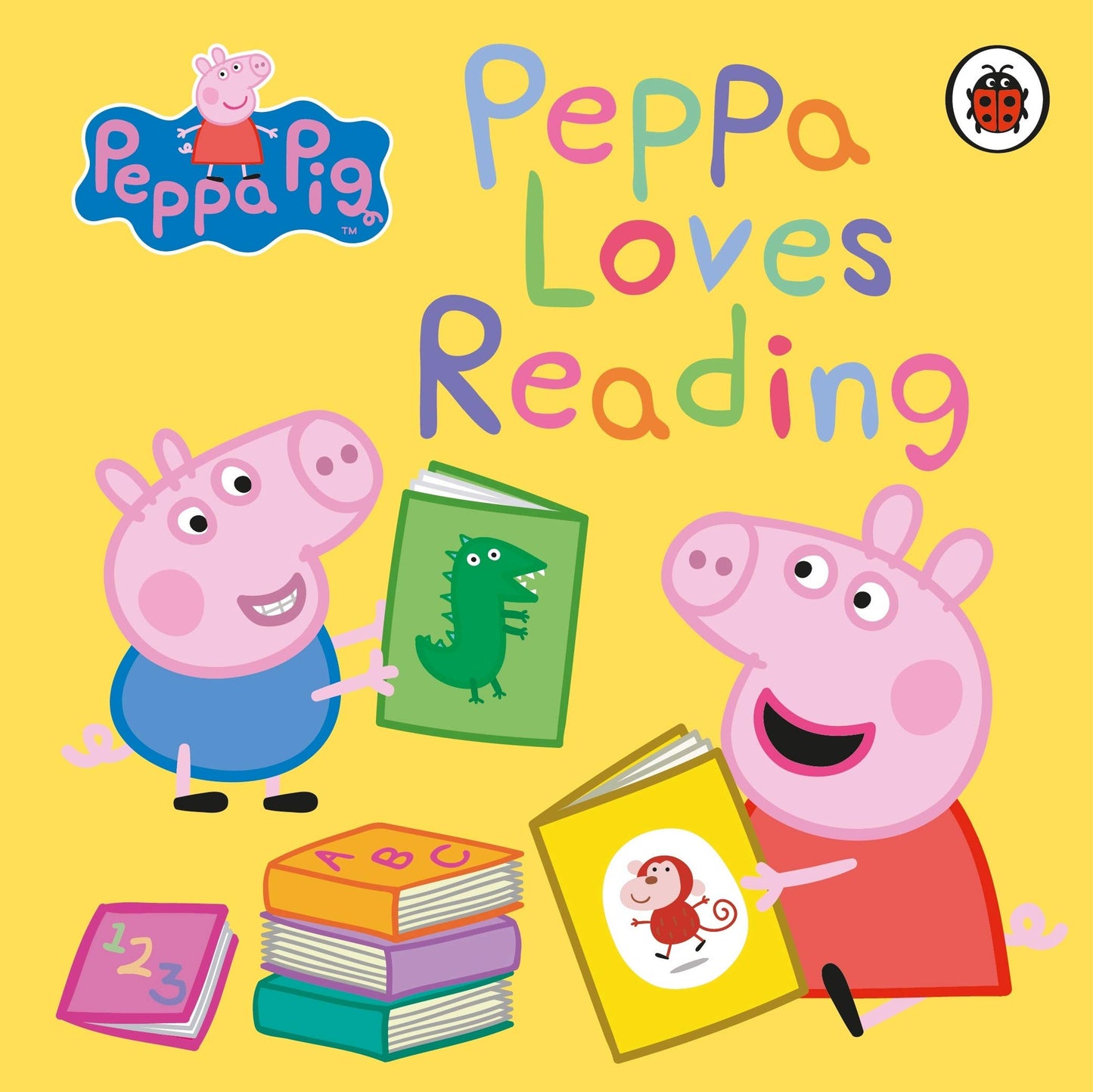 Peppa loves reading (Board Book)