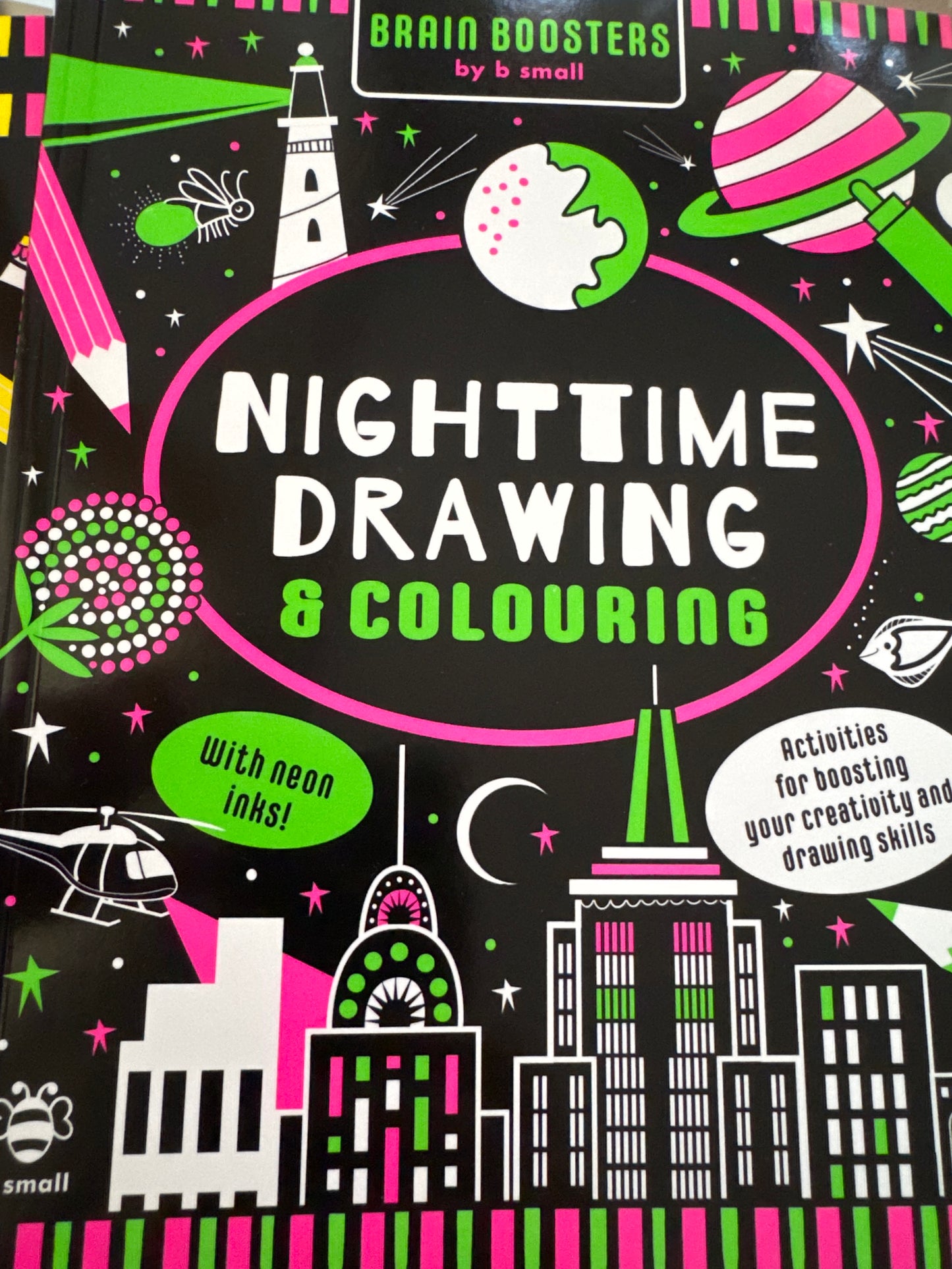 Brain Boosters: Nighttime Drawing & Colouring