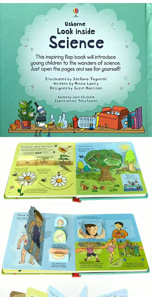 Usborne Lift-the-Flap: Look inside Science