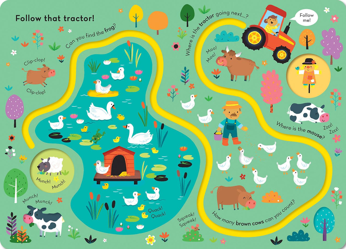 Trace The Trails: Follow That Tractor