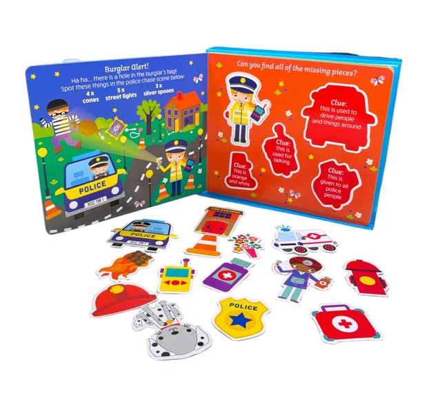 To The Rescue with book and puzzle pieces (Melon Books)