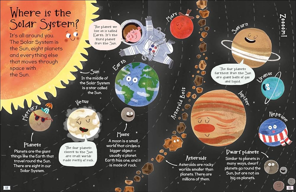 Curious Questions And Answers: Space (HB)