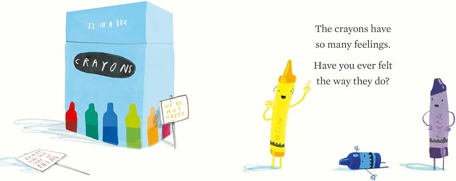 The Crayons’ Book of Feelings by Drew Daywalt (Board Book)