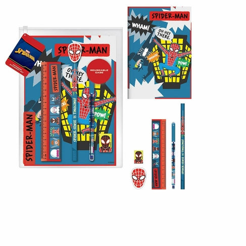 Spiderman notebook stationery set