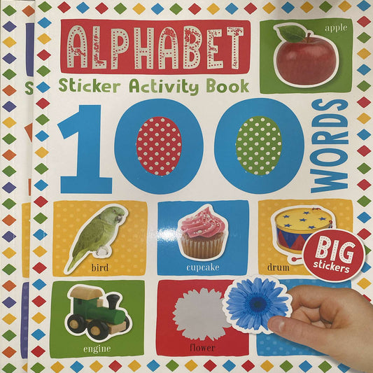100 Words-  Alphabet Sticker Activity Book