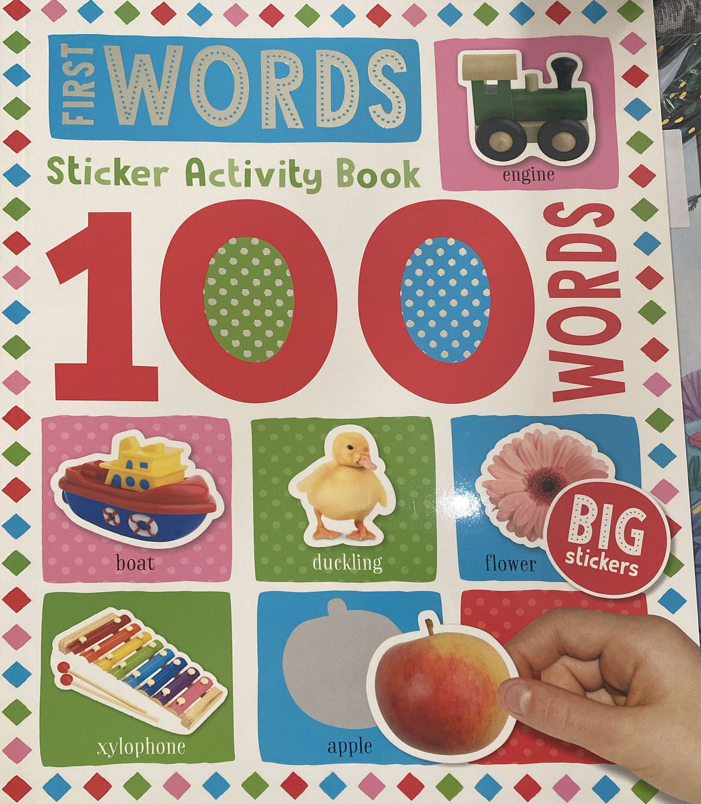 100 Words- First Words Sticker Activity Book