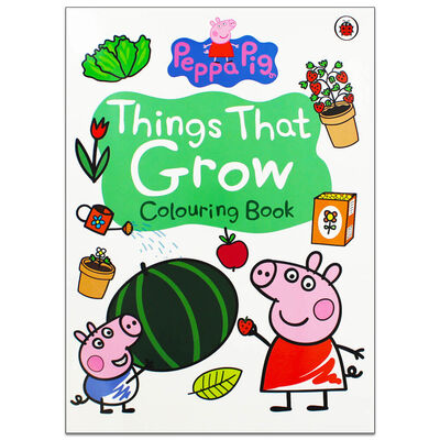 Peppa Pig: Things That Grow Colouring Book