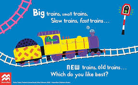 Trains trains trains! Find your favourite! by Donna David