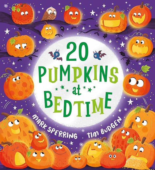 20 Pumpkins at Bedtime by Mark Sperring