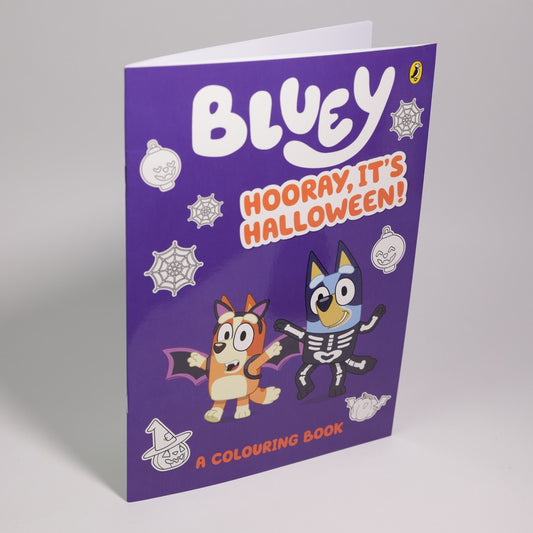 Bluey: Hooray, it’s Halloween! Colouring Book