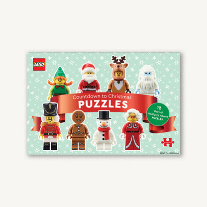 LEGO Countdown to Christmas Puzzles
12 Days of Minifigure Advent Puzzles