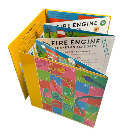 Fold out floor book: Fire Engine