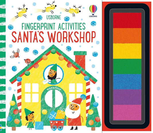 Usborne: Santa’s Workshop Fingerprint Activities