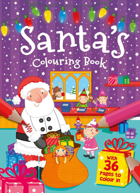 Igloo Books: Santa’s first christmas sticker activity book