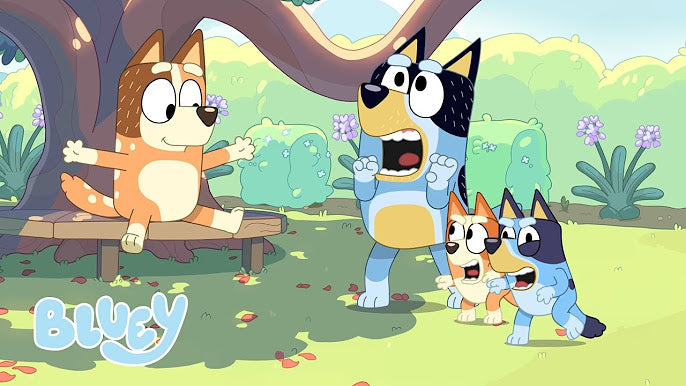 Bluey: Outdoor Games (A Lift-the-flap Book) HB