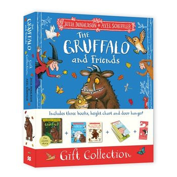 The Gruffalo and Friends Gift Collection: Three books plus a height chart and door hanger! By Julia Donaldson