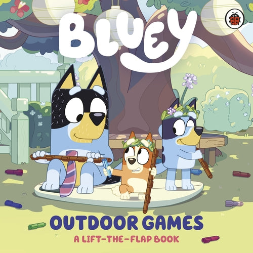Bluey: Outdoor Games (A Lift-the-flap Book) HB