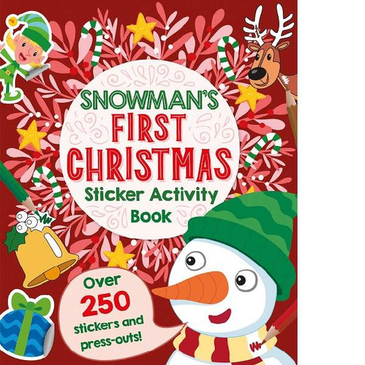 Igloo Books: Snowman’s first christmas sticker activity book