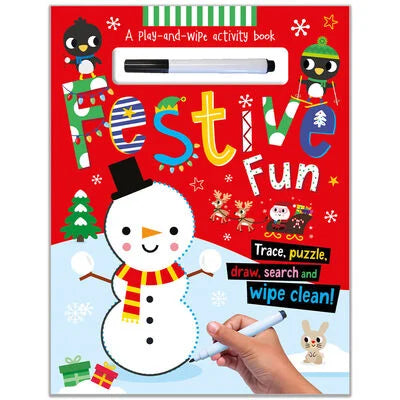 Festive Fun: Wipe Clean Activity Book