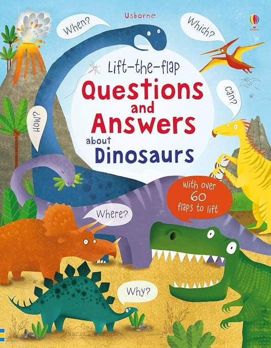 Usborne: Lift-the-flap Questions and Answers about Dinosaurs