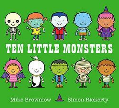 Ten Little Monsters by Mike Brownlow